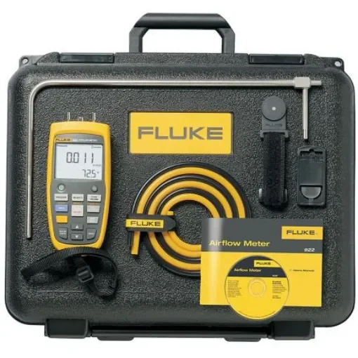 Fluke 922/KIT Differential Manometer Kit, Max Pressure Measurement 40mbar - FLUKE 922/KIT product image