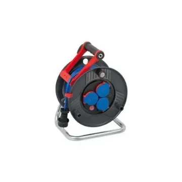 brennenstuhl 25m 3 Socket Type F - German Schuko Extension Reel, 300 V - 1219850 product image