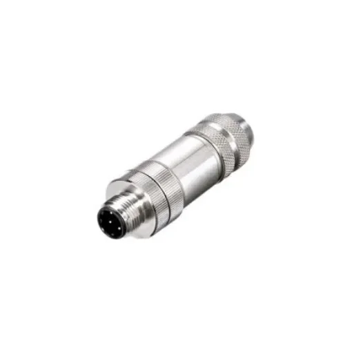 Weidmüller Circular Connectors, 4 Contacts, Cable Mount, M12 Connector, Plug, Male, IP67, SAI Series - 1892120000 product image