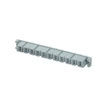 ERNI 11 Way 7.62mm Pitch, Type H11 Class C1, 1 Row, Straight DIN 41612 Connector, Socket - 243246 product image