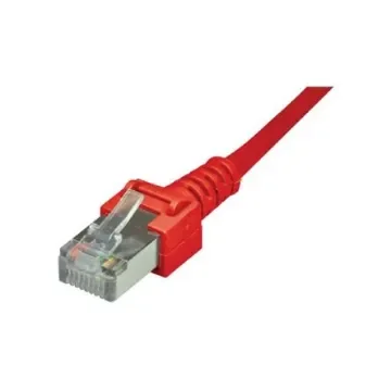 Dätwyler Cables, 10m Cat5, Red RJ45 to Male RJ45 Male, Tinned Copper Braid, Terminated PVC Sheath - 652176 product image