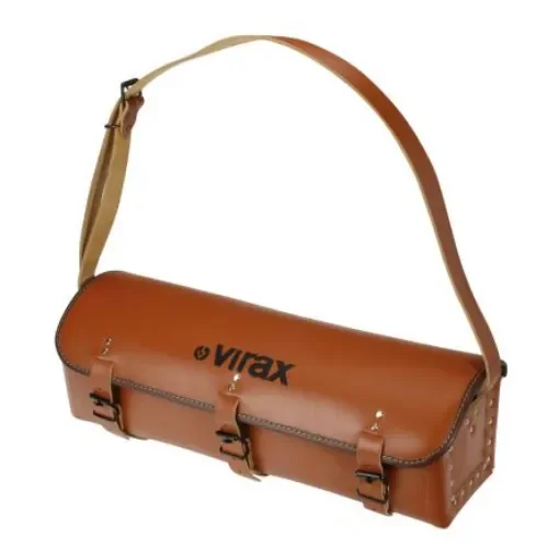 Virax Leather Tool Bag with Shoulder Strap 530mm x 180mm x 170mm - 382670 product image