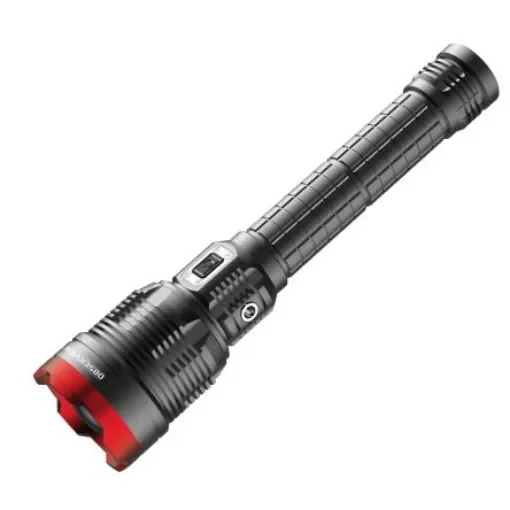 Observer Tools LED Tactical Torch Grey/Red - Rechargeable 8000 lm, 276 mm - OBS-FL5 product image