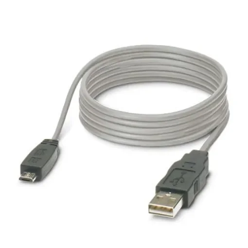Phoenix Contact , Male USB A to Male Micro USB B, 2m - 2701626 product image