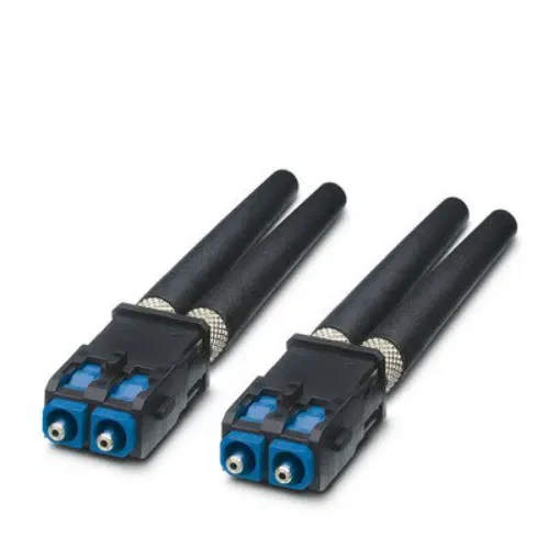 Phoenix Contact, PSM-SET, SCRJ Duplex Fibre Optic Connector, GOF, PCF, POF 980/1000µm Fibre Size, < 1.5dB Insertion - 2708656 product image