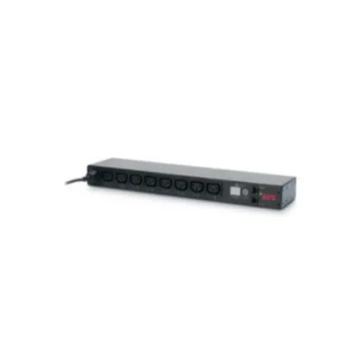 APC IEC C13 8 Gang Power Distribution Unit, 1.98m Cable, 12A, 230 V - AP7920B product image