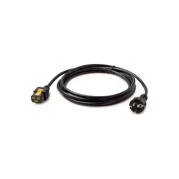 APC Straight CEE 7/7 Plug to Straight IEC C19 Socket Power Cord, 3m - AP8755 product image