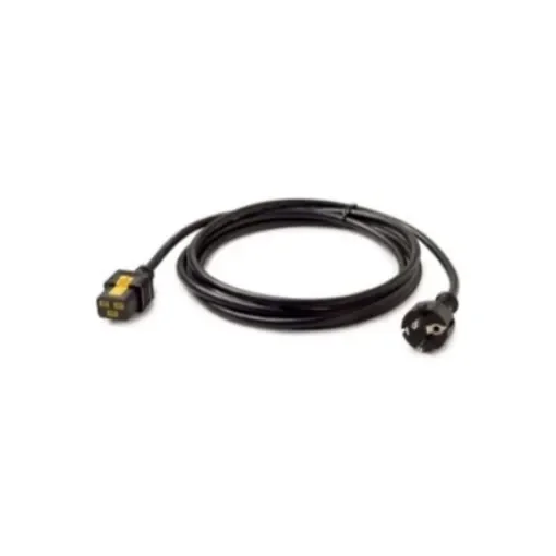 APC Straight CEE 7/7 Plug to Straight IEC C19 Socket Power Cord, 3m - AP8755 product image