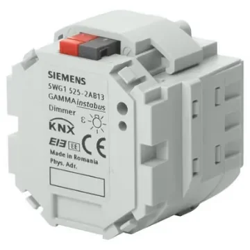 Siemens UP 525 Dimming Controller Dimming Controller, Flush Mount Mount, 230 V ac, 60mm Diameter - 5WG1525-2AB13 product image
