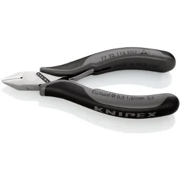 Knipex Knipex ESD Safe Precision Diagonal Cutter - 77 32 115 ESD product image