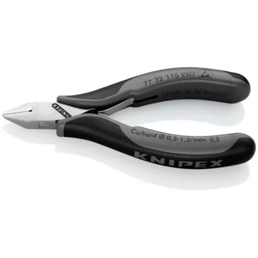 Knipex Knipex ESD Safe Precision Diagonal Cutter - 77 32 115 ESD product image