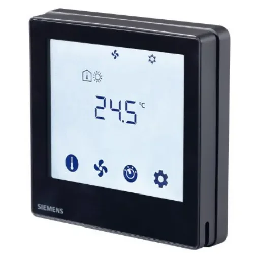 Siemens RDF NO Thermostats, 5A, AC 230 V, 0 - 49 °C - RDF800KN/VB product image