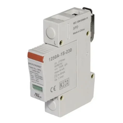 Bourns Single, Three Phase Surge Protector, 50kA, 1kV, DIN Rail Mount - 1250A-1S-230 product image