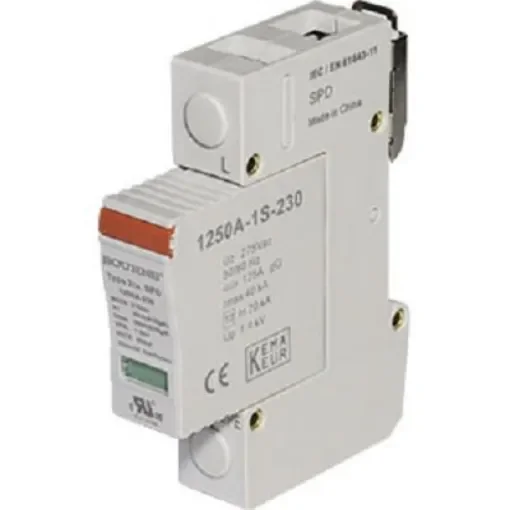 Bourns Single, Three Phase Surge Protector, 50kA, 0.7kV, DIN Rail Mount - 1250A-2S-120 product image