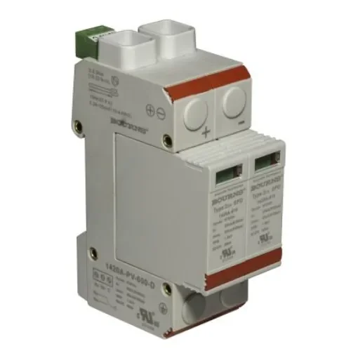 Bourns Surge Protector, 50kA, 1.5kV, DIN Rail Mount - 1420A-PV-600-D product image