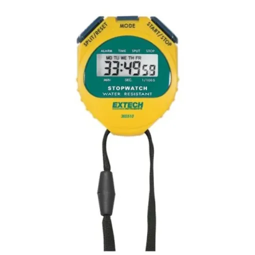 Extech Yellow Digital Pocket Stopwatch 23h 59min 59s - 365510 product image