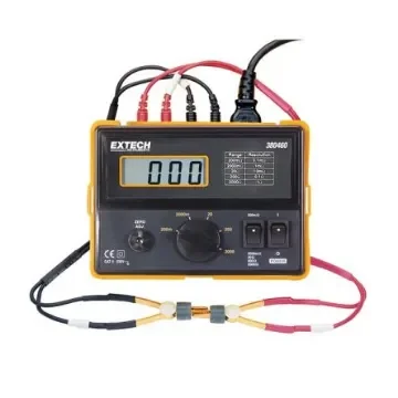 Extech 380460 Ohm Meter, 2000 Mega Ohm Max, Low Resistance product image
