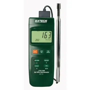 Extech 407119 Telescopic Vane Anemometer, 17m/s Max, Measures Air Velocity, Temperature product image