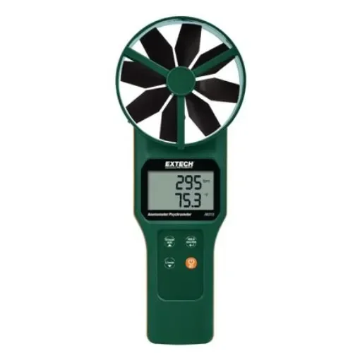 Extech AN310 Vane Anemometer, 30m/s Max, Measures Air Flow, Air Temperature, Air Velocity, Dew Point, Relative Humidity product image