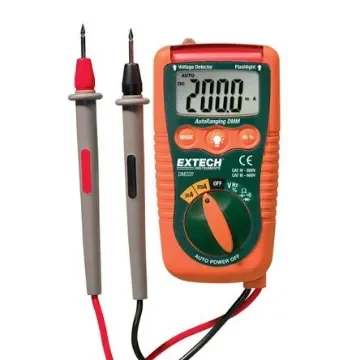 Extech DM220 LCD Multimeter, 200mA ac Max, 200mA dc Max, 600V ac Max product image