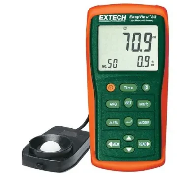 Extech EA33 Light Meter, 0.01lx to 999900lx, ±3 % product image