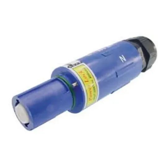 ITT Cannon, Veam Powerlock Blue Cable Mount Industrial Power Socket, Rated At 400A, 1.0 kV - NLDFT-N-BL-L-S120-M40A product image