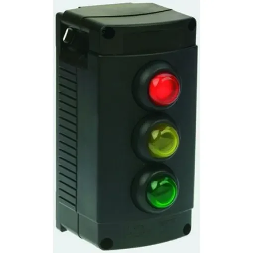 Bartec Push Button Control Station, Thermoplastic, IP66, IP67 - 07-3513-10LRRLYYLGG product image