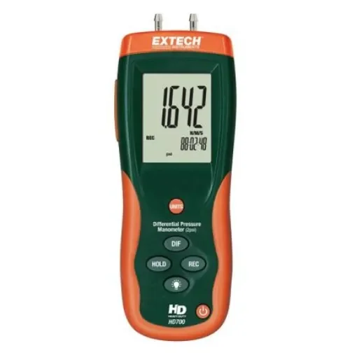 Extech HD700 Differential Manometer, Max Pressure Measurement 2psi product image
