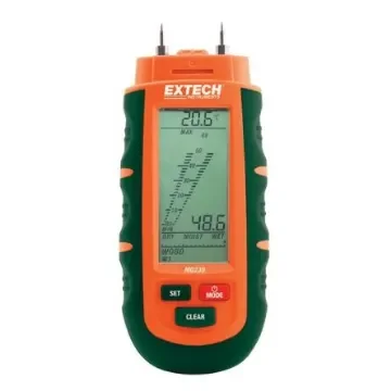 Extech MO230 Moisture Meter, 75% Max, LCD Display, Battery-Powered product image