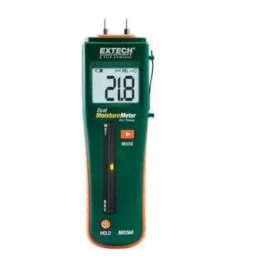 Extech MO260 Moisture Meter, 94.8% Max, Backlit Digital LCD Display, Battery-Powered product image