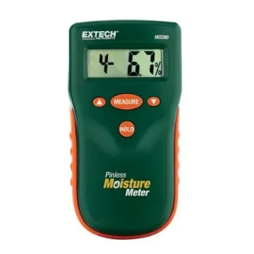 Extech MO280 Moisture Meter, 99% Max, LCD Display, Battery-Powered product image