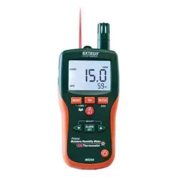 Extech MO290 Moisture Meter, 99 Max, Backlight Display, Battery-Powered product image