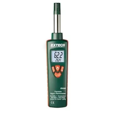 Extech RH490 Handheld Thermohygrometer, ±2 %RH Accuracy, +199°F Max, 100%RH Max product image
