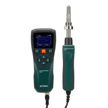 Extech RH600 Moisture Meter, 140°F Max, ±0.54 °F Accuracy, Graphic Colour Display, Battery-Powered product image