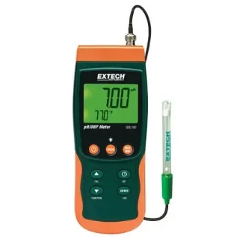 Extech SDL100 pH Meter, ±0.02pH Accuracy, 0.01pH Resolution, 14pH Max, 65 °C Max product image
