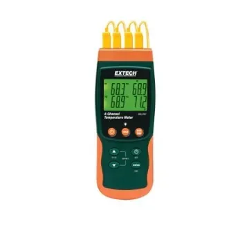 Extech SDL200-NIST Digital Thermometer for Temperature measurement Use, E, J, K, R, RTD, S, T Probe, 6 Input(s), product image