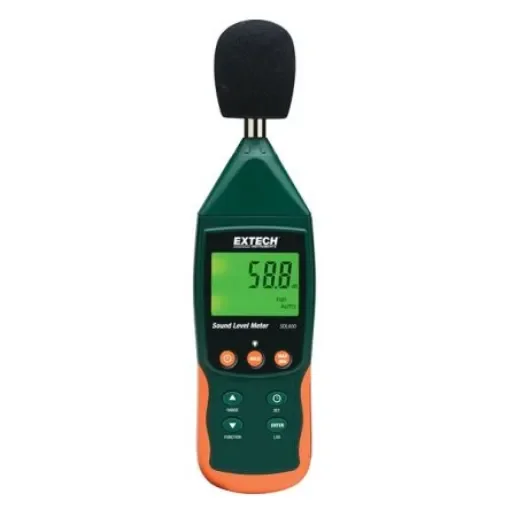 Extech SDL600-NIST  Datalogging Sound Level Meter, 30dB to 130dB, 8kHz max product image