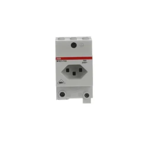 ABB Grey 1 Gang Plug Socket, 3 Poles, 16A - 2CSM220695R0721 product image