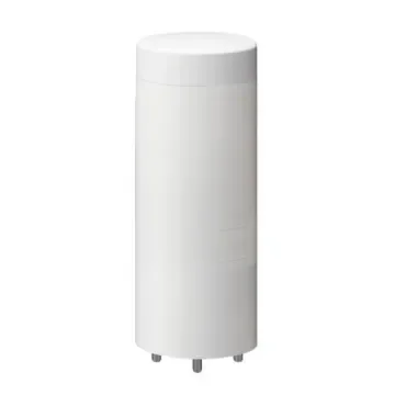 Patlite LR Series Signal Tower, 1 Lights, 24 V dc, Direct Mount - LR6-02WMNW+FB295 product image