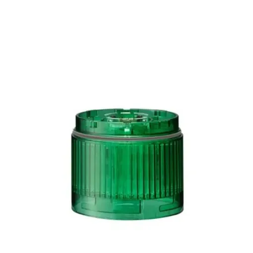 Patlite LR6 Series Green Light Module for Use with Signal Tower, LED Bulb, DC, IP65 - LR6-E-G+FB295 product image