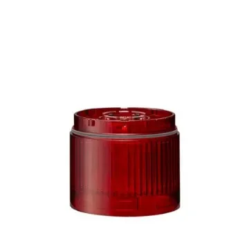 Patlite LR6 Series Red Light Module for Use with Signal Tower, LED Bulb, DC, IP65 - LR6-E-R+FB295 product image