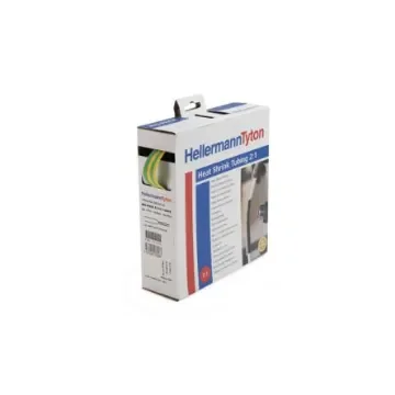 HellermannTyton Heat Shrink Tubing, Brown 3.2mm Sleeve Dia. x 10m Length 2:1 Ratio, 300 Series - 300-30321 HIS-PACK-3.2/1.6-PO-X-BN product image