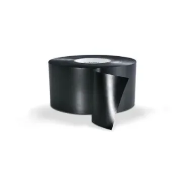 HellermannTyton Black PVC Electrical Tape, 100mm x 30m - 710-10803 HTAPE-WRAP25-100X30-PVC-BK product image