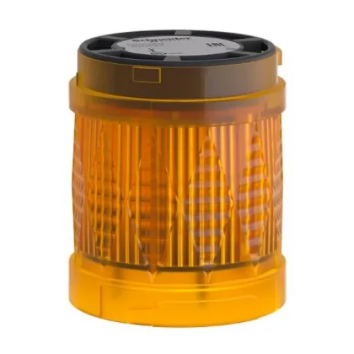 Schneider Electric Harmony XVU Series Orange Signal Tower, 1 Lights, 24 V, Base Mount - XVUC65 product image