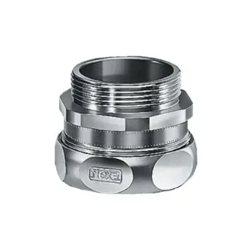 Flexa Conduit Plug, Conduit Fitting, M25, Nickel Plated Brass, Silver - 15010328025 product image