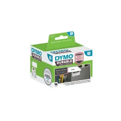 Dymo White Label Roll, 57mm Width, 32mm Height - 2112289 product image
