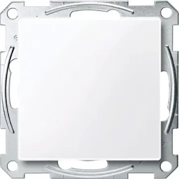Schneider Electric White Push Button Light Switch, MTN - MTN6185-0319 product image