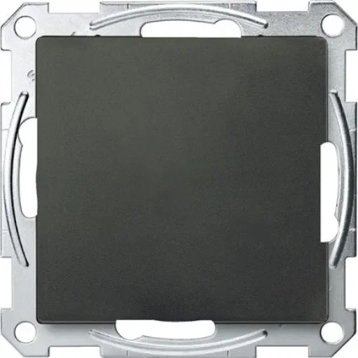 Schneider Electric Black Push Button Light Switch, MTN - MTN6185-0414 product image