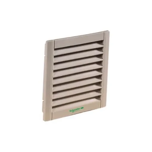 Schneider Electric Grey ABS Grille, Square Face Slat, 150 x 150 x 31mm - NSY17996 product image