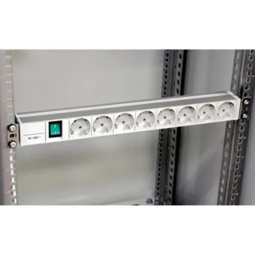 Schneider Electric 8 Gang Power Distribution Unit, 3m Cable, 16A, 230 V - NSYAPU19S8S product image